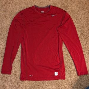 Fitted Nike long sleeve shirt